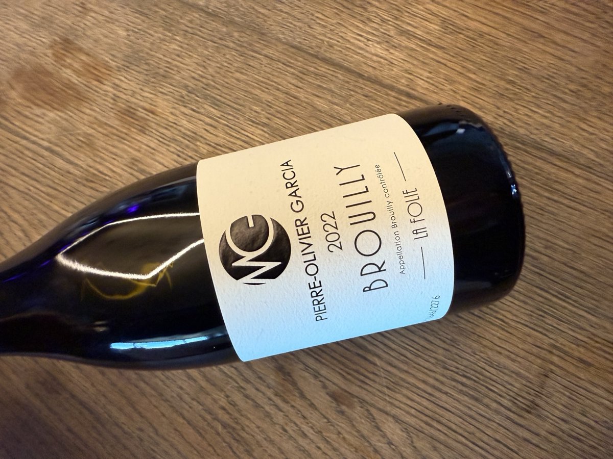 PIERRE OLIVIER GARCIA BROUILLY LA FOLIE ROUGE 2022 vol.13.0